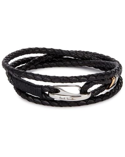 Paul smith deals leather wrap bracelet