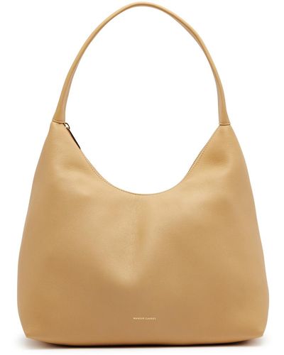 Mansur Gavriel Candy Leather Shoulder Bag - Natural