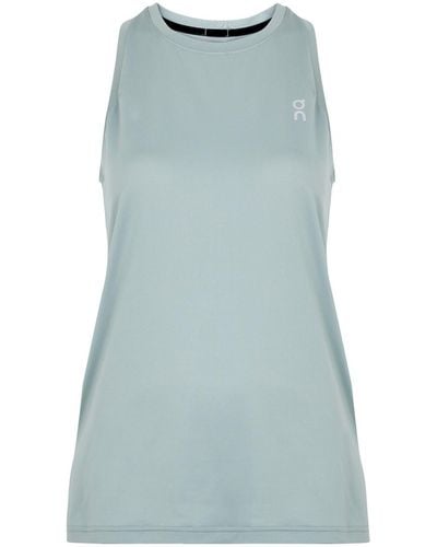On Shoes Core Stretch-Jersey Tank - Green