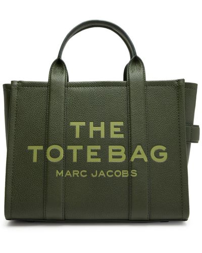 Marc Jacobs The Tote Medium Leather Tote - Green