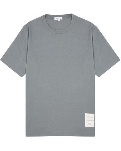 Norse Projects Holger Tab Series Cotton T-shirt - Grey