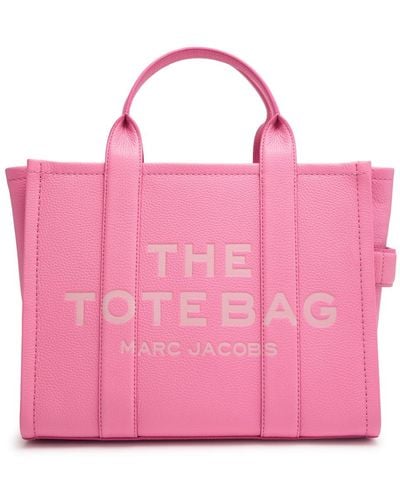 Marc Jacobs The Tote Medium Leather Tote - Pink
