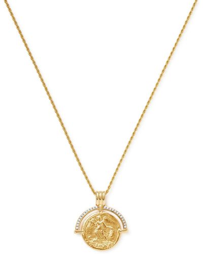Missoma X Lucy Williams Fortuna Arc 18kt Vermeil Necklace - Metallic