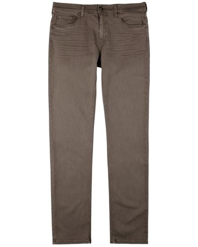 PAIGE Federal Slim-leg Jeans - Grey