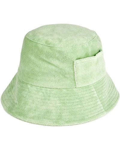 Lack of Color Lack Of Terry Bucket Hat - Green