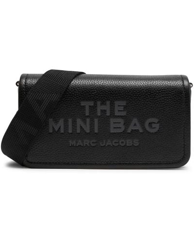 Marc Jacobs The Mini Bag Leather Cross-Body Bag - Black