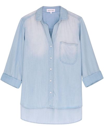 Bella Dahl Chambray Shirt - Blue