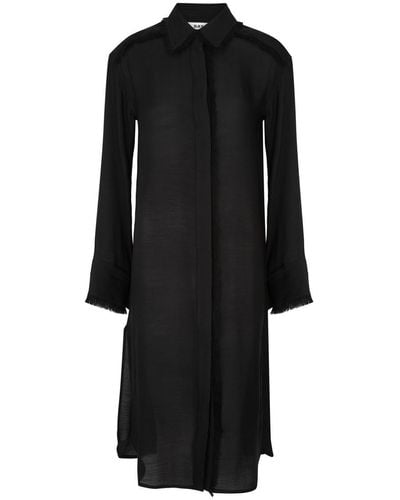 Day Birger et Mikkelsen Dionne Midi Shirt Dress - Black