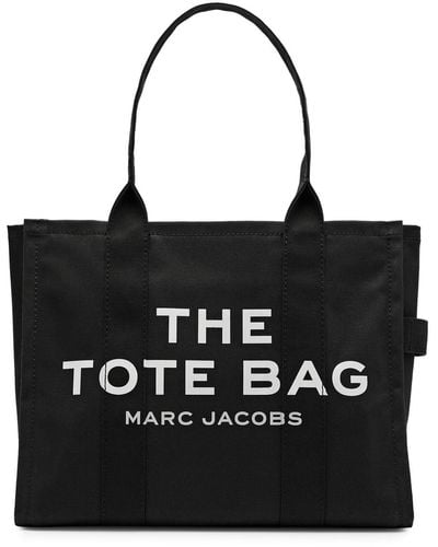 Marc Jacobs The Tote Large Canvas Tote - Black