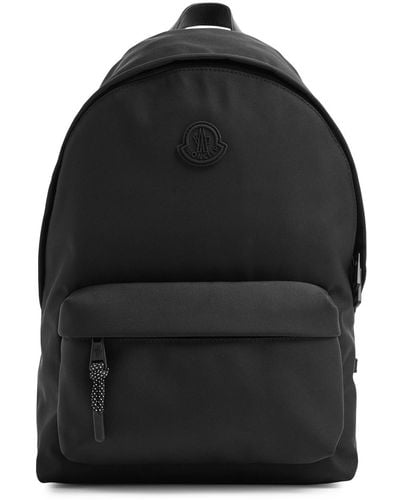 Moncler Canvas Backpack - Black
