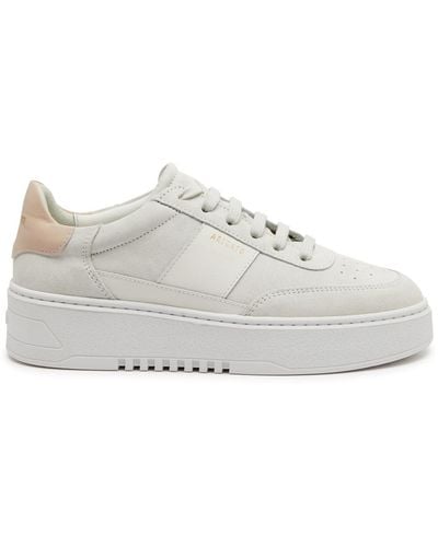 Axel Arigato Orbit Vintage Panelled Suede Trainers - White
