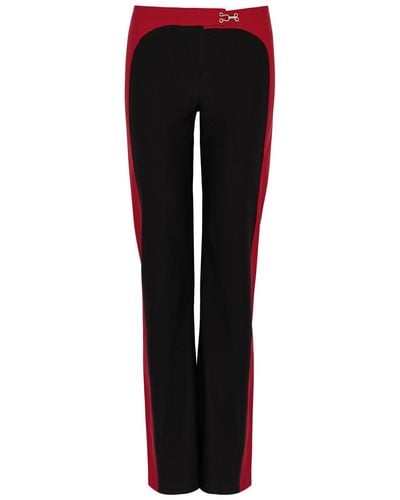 GIMAGUAS Saona Panelled Stretch-jersey Trousers - Black