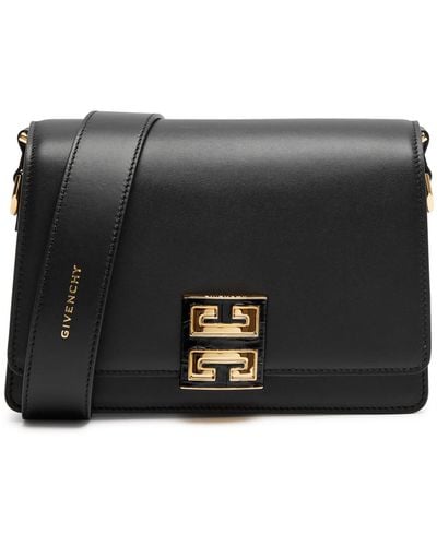 Givenchy 4g Leather Cross-body Bag - Black