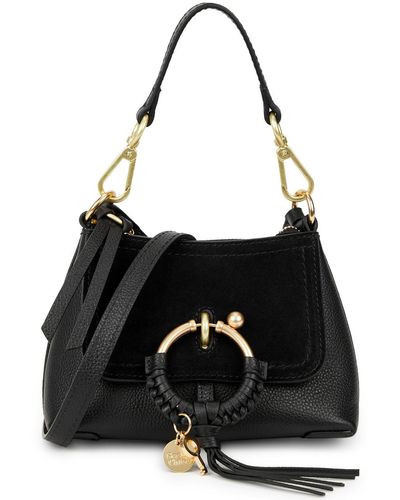 See By Chloé Joan Small Leather Cross-Body Bag, Cross-Body Bag - Black
