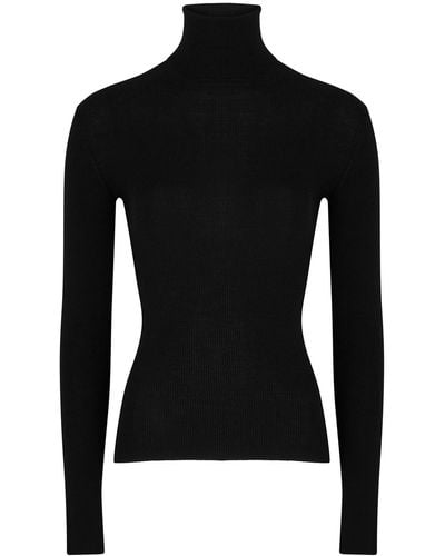 Day Birger et Mikkelsen Sierra Roll-Neck Wool Sweater - Black