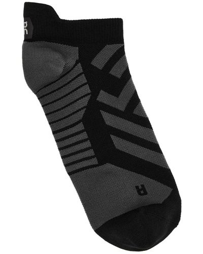 On Shoes Performance Stretch-Jersey Trainer Socks - Black