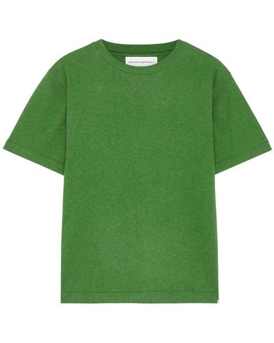 Extreme Cashmere N°268 Cuba Cotton-blend T-shirt - Green