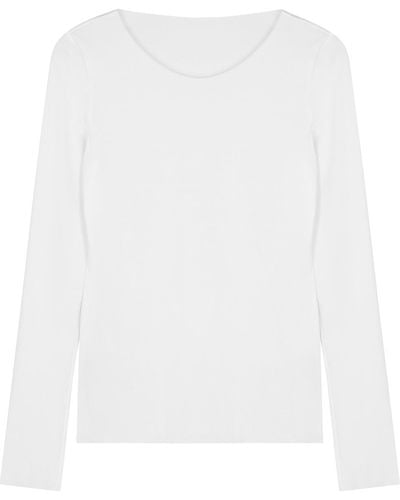 Wolford Aurora Pure Jersey Top - White
