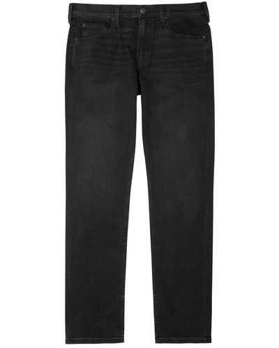 PAIGE Federal Slim Straight-leg Jeans - Black
