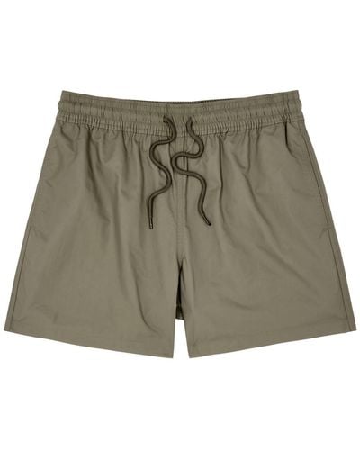 COLORFUL STANDARD Shell Swim Shorts, Shorts, - Green