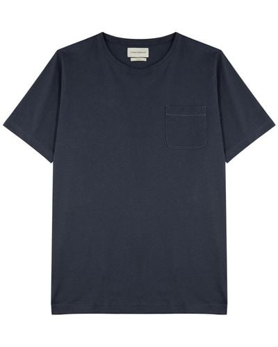 Oliver Spencer Oli's Cotton T-shirt - Blue