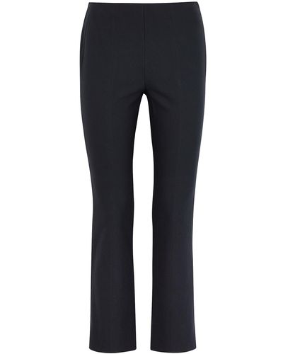 Vince Off- Stretch-Jersey Trousers - Blue