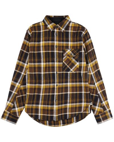 Rag & Bone Checked Flannel Overshirt - Multicolour