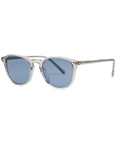 Oliver Peoples Forman L. A Round-frame Sunglasses - Blue