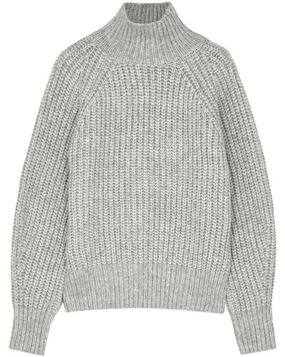 Jakke Patsy Knitted Sweater - Gray