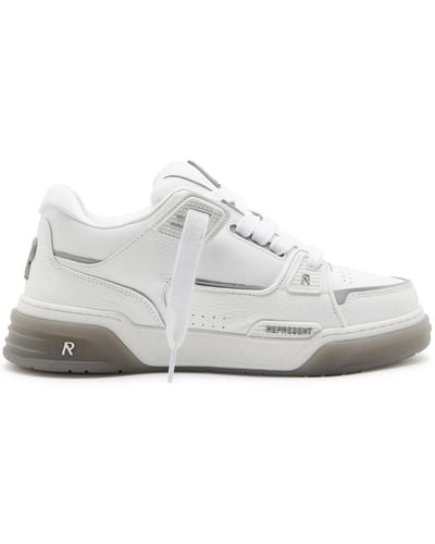 Represent Apex 2.0 Leather Sneakers - White