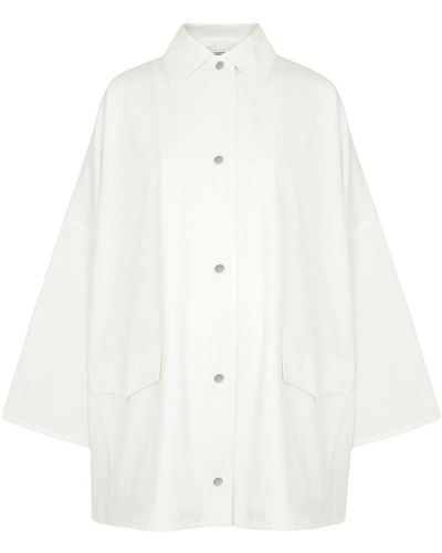 Totême Cotton-Twill Jacket - White