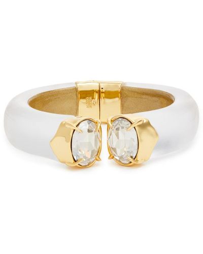 Alexis Bonbon Lucite And 14kt Gold-plated Bracelet - Metallic