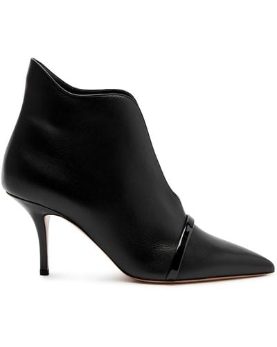Malone Souliers Cora 70 Leather Ankle Boots - Black