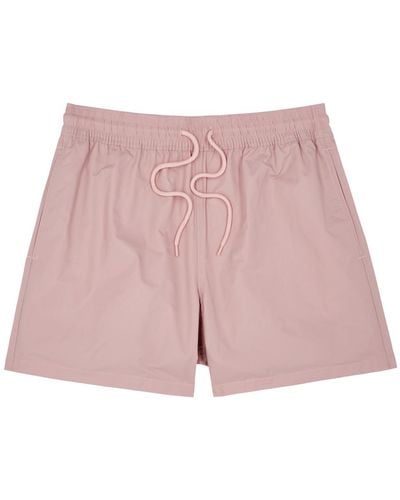 COLORFUL STANDARD Shell Swim Shorts - Pink