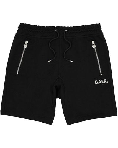 BALR Q Series Cotton-blend Shorts - Black