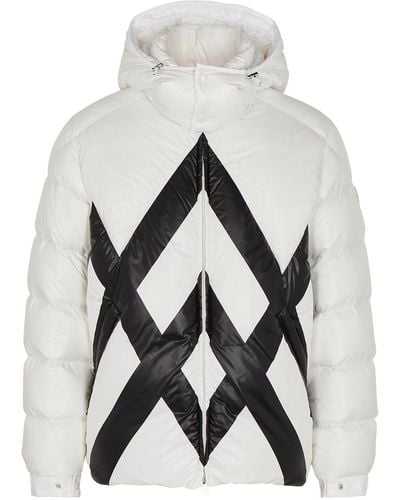 Wales Bonner Moncler Madawaska White Quilted Shell Jacket, Jacket, White, Quilted