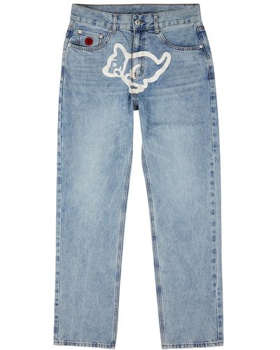 Blue Ice Cream Jeans for Men | Lyst