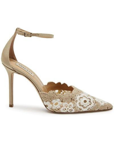 Arteana Amalfi D'orsay 95 Lace Court Shoes - Metallic