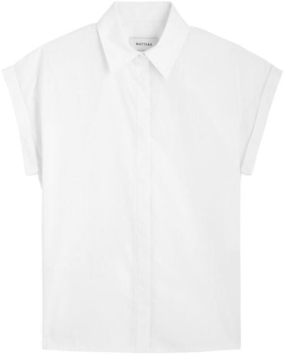 Matteau Cotton Shirt - White