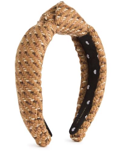 Lele Sadoughi Tonal Knitted Headband - Natural