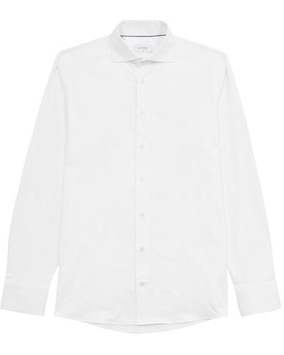Eton Stretch-jersey Shirt - White