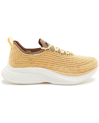 Athletic Propulsion Labs Techloom Zipline Knitted Trainers - Natural