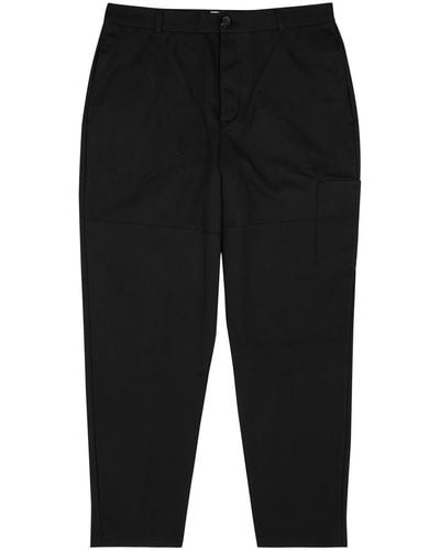 Oliver Spencer Judo Cotton Trousers - Black