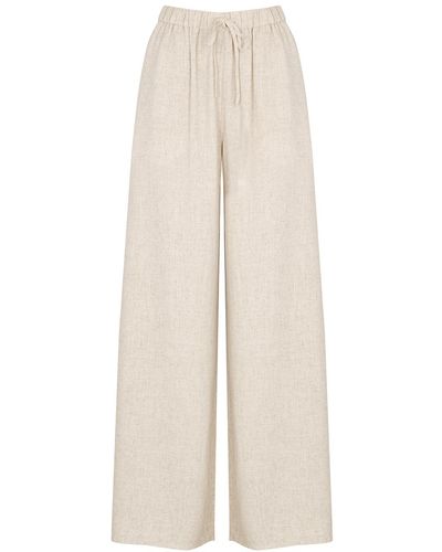By Malene Birger Pisca Wide-leg Trousers - Natural