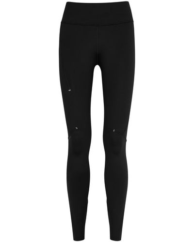 On Shoes Performance Stretch-jersey leggings - Black