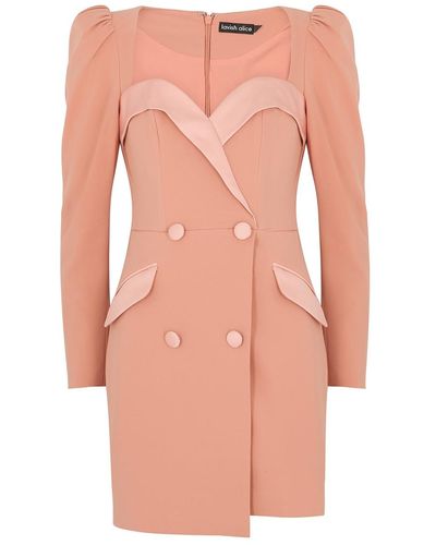 Lavish Alice Blazer Mini Dress - Pink