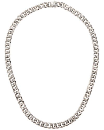 Clocks and Colours Wasteland Sterling Chain Necklace - Metallic
