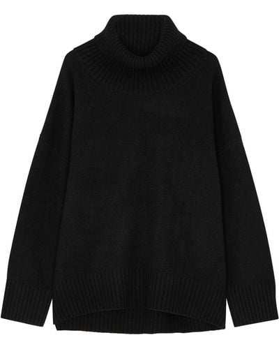 Day Birger et Mikkelsen Maya Roll-neck Wool Sweater - Black