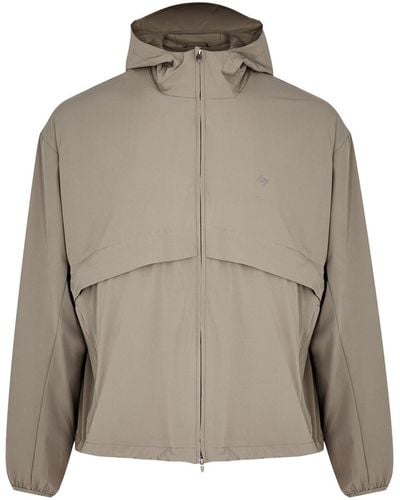 Represent 247 Hooded Shell Jacket - Grey