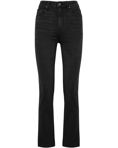 PAIGE Sarah Slim-Leg Jeans - Black